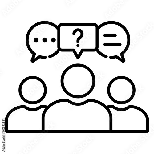 discussion icon