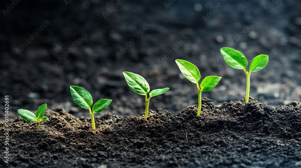 Fototapeta premium Encouraging a growth mindset helps employees overcome challenges and fosters a resilient adaptable workforce this month