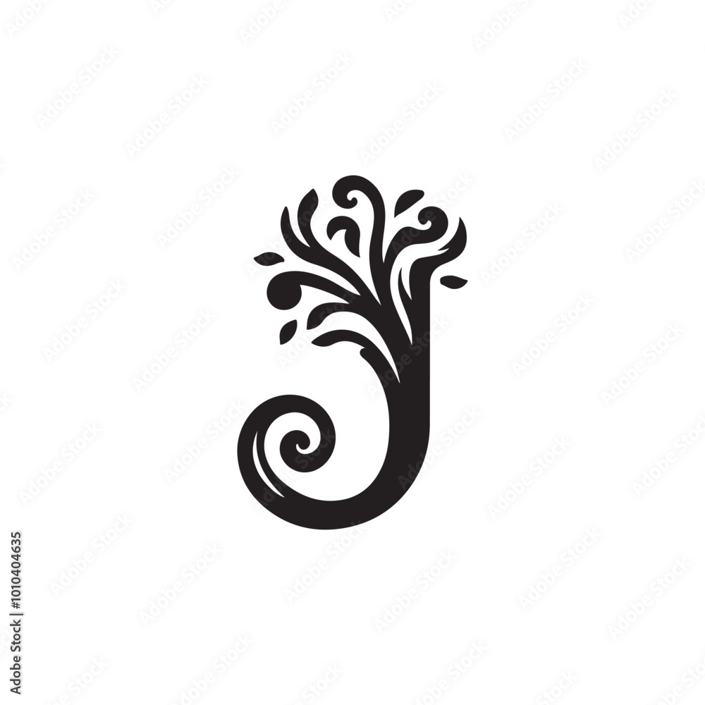 Elegant Letter J Silhouette Vector Icon - Modern and Minimalist Design with a Nature Twist, Ideal for Eco-friendly Businesses, Organic Brands, or Design Projects Focused on Environmental Themes.
Elegant Letter J Silhouette Vector Icon - Modern and Minimalist Design with a Nature Twist, Ideal for Eco-friendly Businesses, Organic Brands, or Design Projects Focused on Environmental Themes.