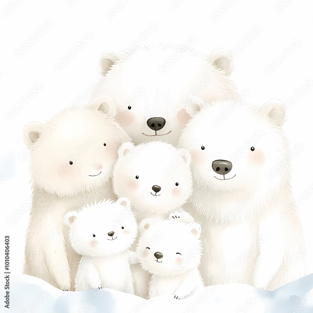 Playful Baby Wolves in Woodland Family Setting Playful Baby Wolves in Woodland Family Setting