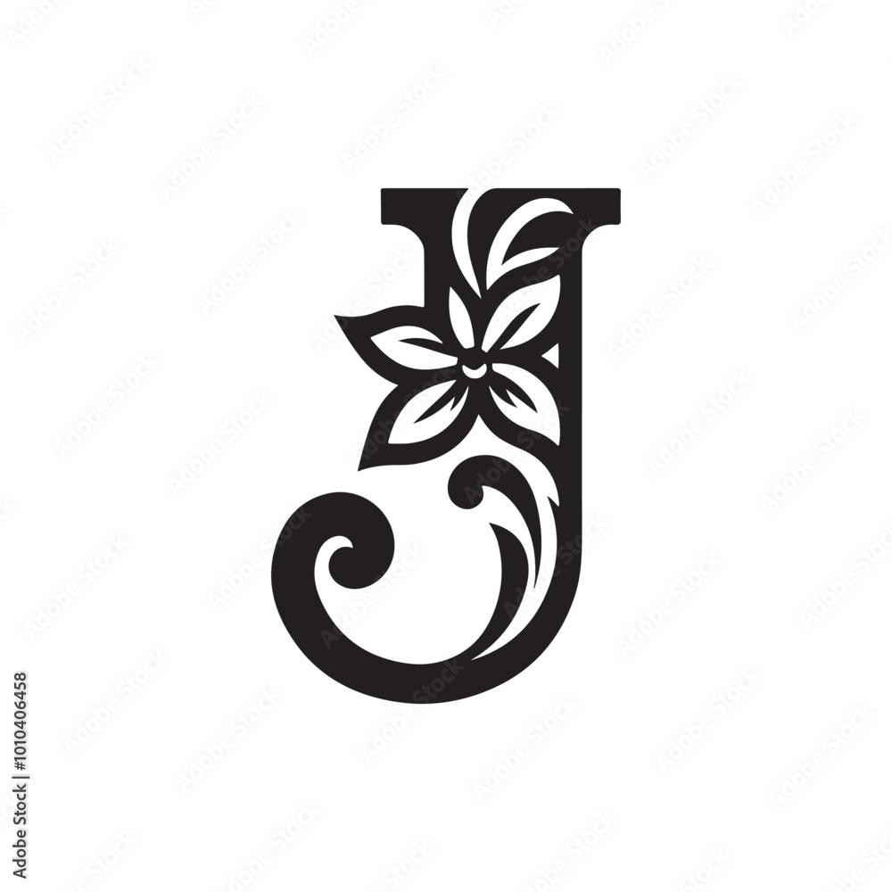 Stylish Alphabet Letter J Icon - A Vector Logo Design Featuring Elegant Silhouette and Nature Elements, Perfect for Modern, Nature-inspired, and Environmentally-friendly Branding Projects.
Stylish Alphabet Letter J Icon - A Vector Logo Design Featuring Elegant Silhouette and Nature Elements, Perfect for Modern, Nature-inspired, and Environmentally-friendly Branding Projects.