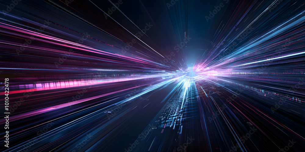 Obraz premium futuristic technology background