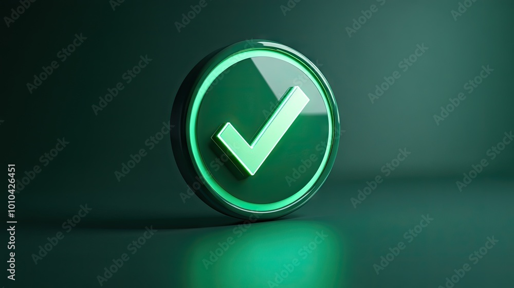 A circular green emblem with a bold check mark in the center, symbolizing approval, success, or verification in a clean and simple design. A circular green emblem with a bold check mark in the center, symbolizing approval, success, or verification in a clean and simple design.