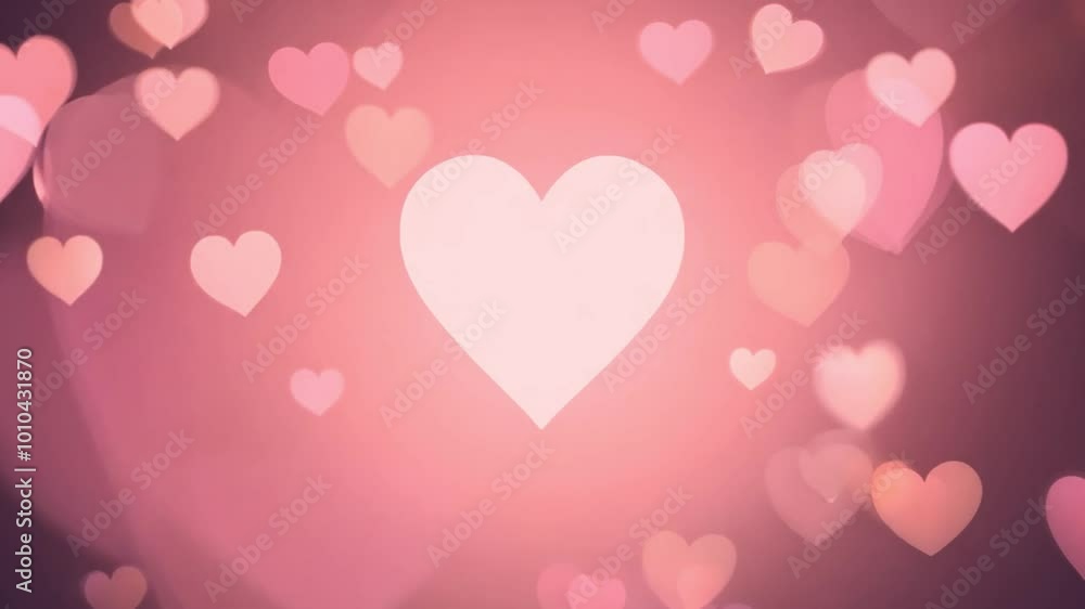Floating pink hearts on a soft, pastel background, creating a romantic and dreamy atmosphere, perfect for love and Valentine's Day themes. Floating pink hearts on a soft, pastel background, creating a romantic and dreamy atmosphere, perfect for love and Valentine's Day themes.