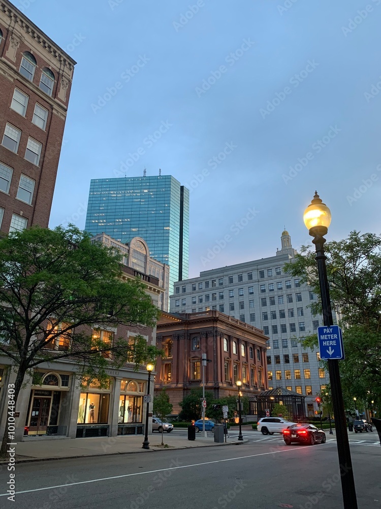Fototapeta premium Boston Newbury St