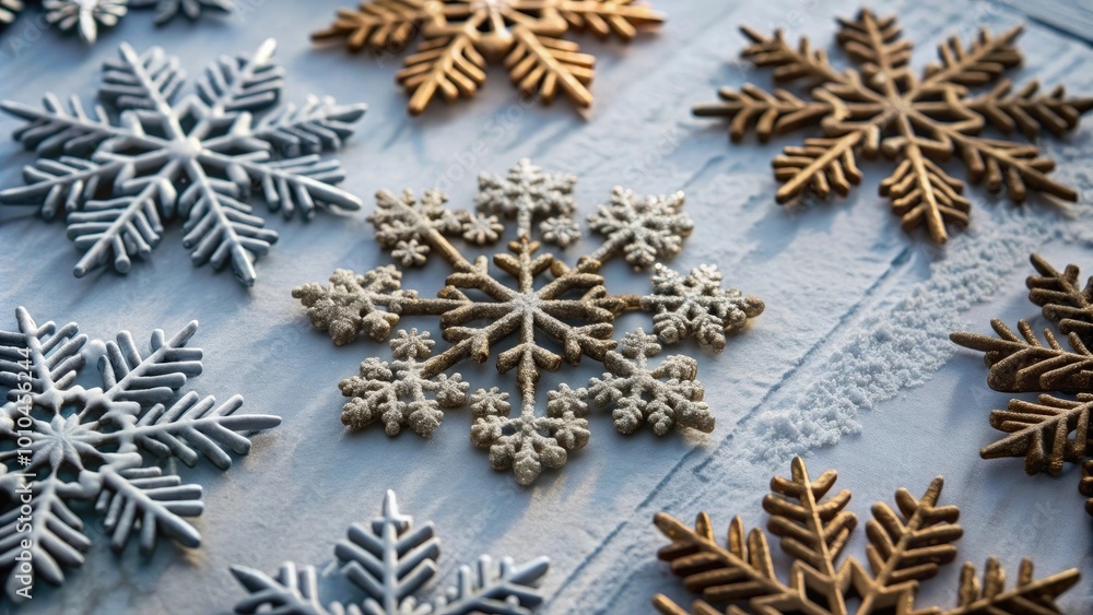 Snowflake on a rustic wooden table, perfect for winter celebrations and festive occasions. Snowflake on a rustic wooden table, perfect for winter celebrations and festive occasions.