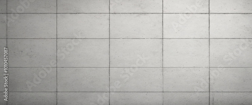 Modern style background and cement wall texture. white cement cinder block wall texture - background. Panorama of White Granite Exterior Wall Tiles Pattern with Smooth Surface texture and background. 