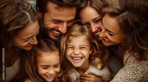 Family Joy: Parents and Daughters Share Laughter and Love
