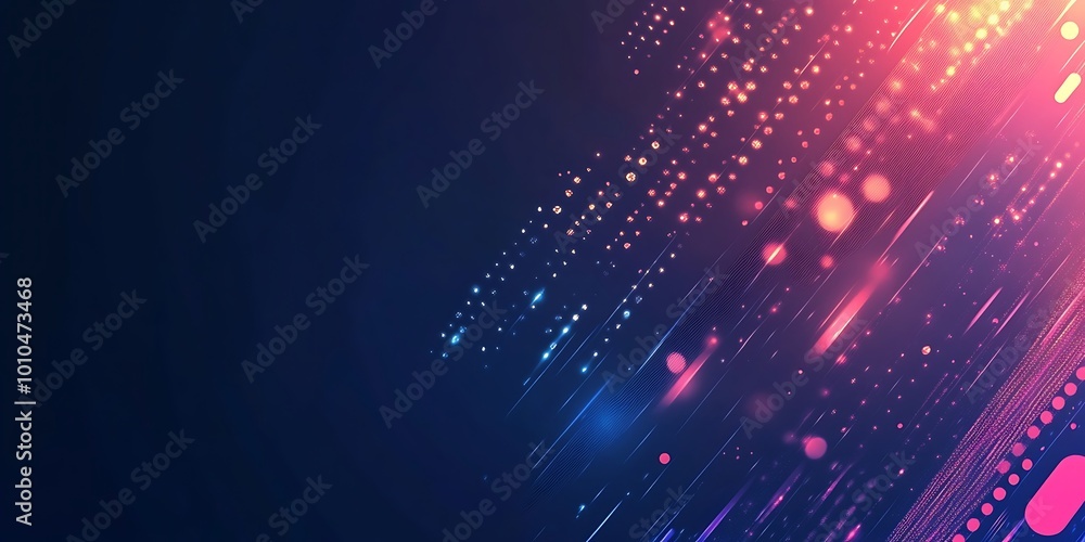Obraz premium fiber optic background
