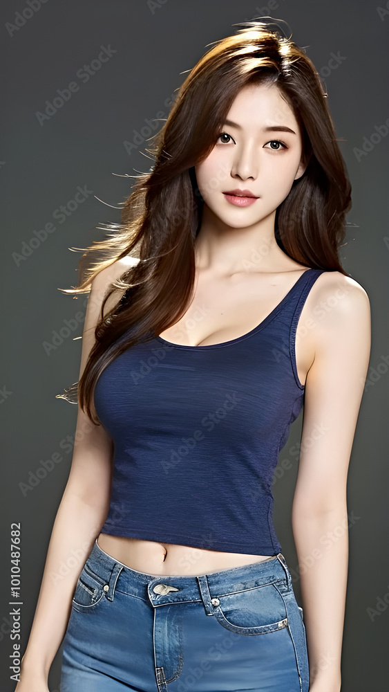 Beautiful body of Asian woman, close up portrait. Beautiful body of Asian woman, close up portrait.