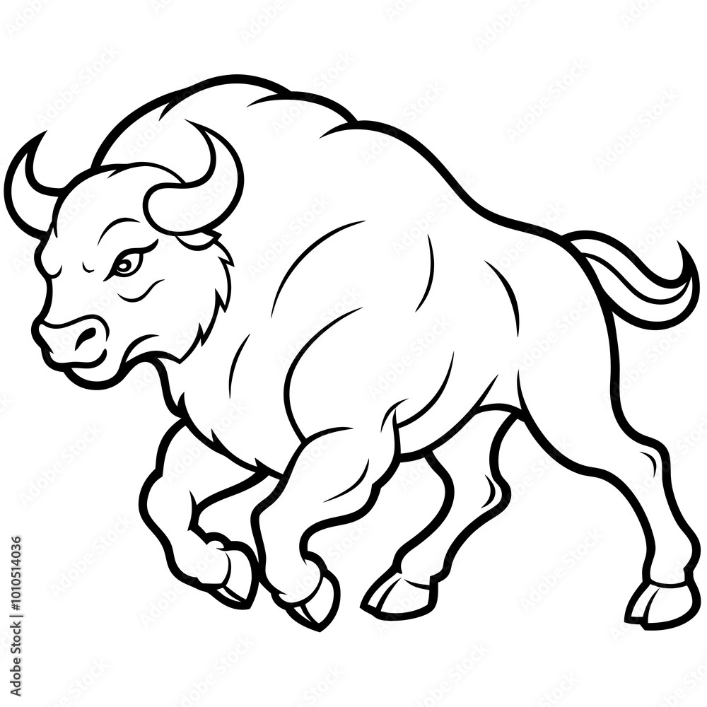 Furious Bison Charging Forward Vector Illustration Dynamic Energy and Wild Spirit
Furious Bison Charging Forward Vector Illustration Dynamic Energy and Wild Spirit