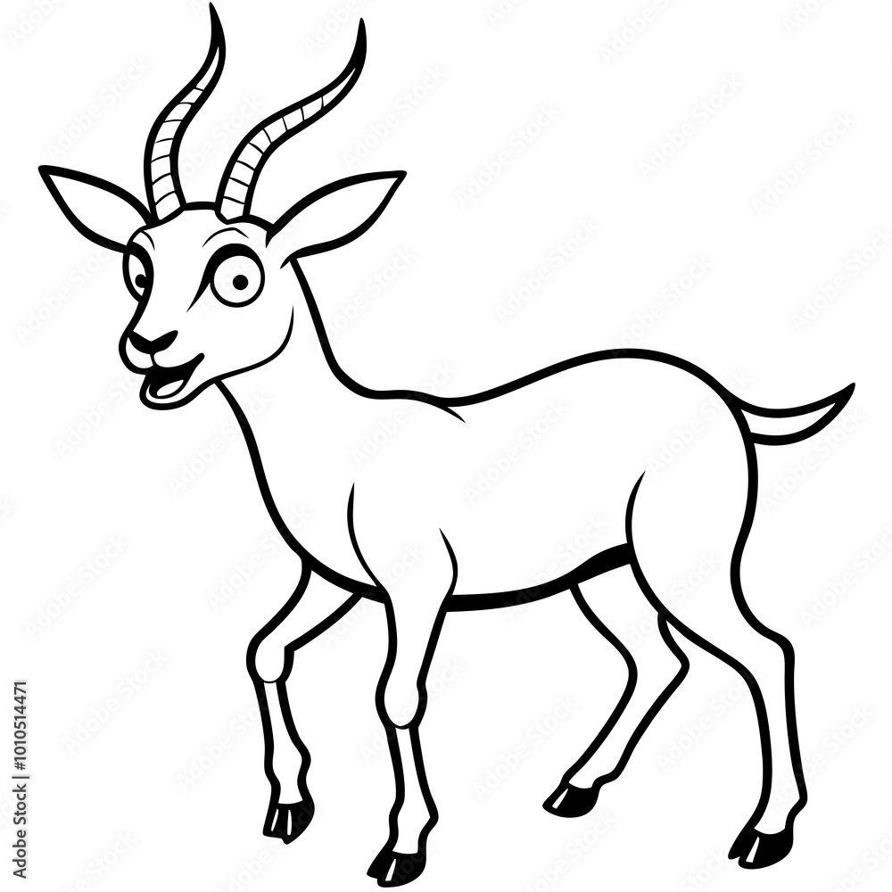 Wide Eyed Gazelle in Vector Art Style Showcasing Nature’s Surprises and Beauty
Wide Eyed Gazelle in Vector Art Style Showcasing Nature’s Surprises and Beauty