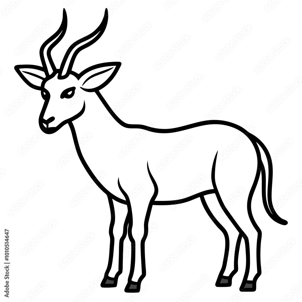 Dynamic Vector Illustration of an Angry Antelope Standing Proudly with Hooves
Dynamic Vector Illustration of an Angry Antelope Standing Proudly with Hooves