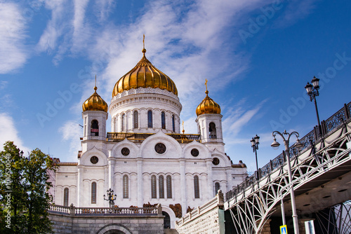 Cathedral of Christ the Saviour in Moscow, Russia