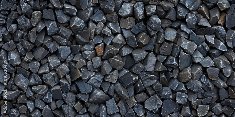top view coal background, texture background features black rocks or pebbles top view coal background, texture background features black rocks or pebbles