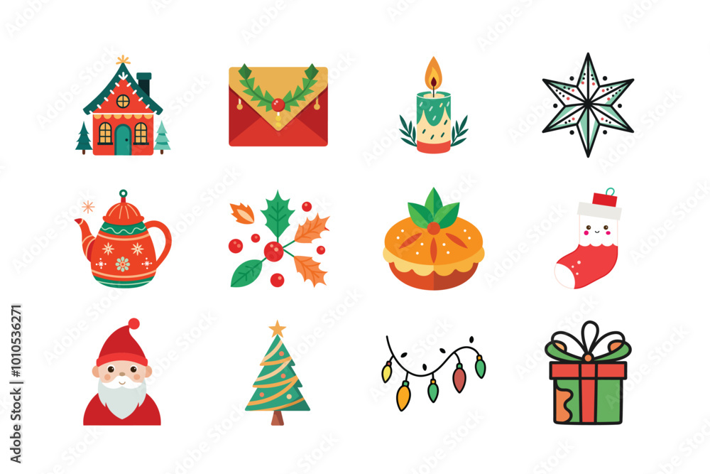 Christmas icons bundle Christmas icons bundle