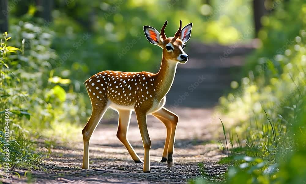 Fawn in the Forest Fawn in the Forest