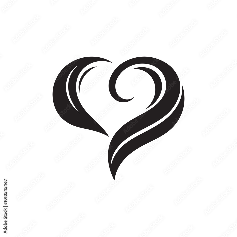 Fluid Heart Silhouette Vector - A Clean and Elegant Love Symbol for Use in Romantic, Artistic, or Minimalist Design Projects, Perfect for Valentine's Day, Weddings, or Creative Branding.
Fluid Heart Silhouette Vector - A Clean and Elegant Love Symbol for Use in Romantic, Artistic, or Minimalist Design Projects, Perfect for Valentine's Day, Weddings, or Creative Branding.