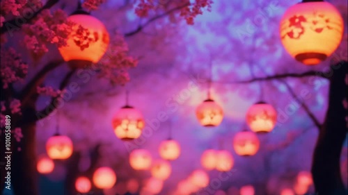 Cherry Blossom Lanterns
