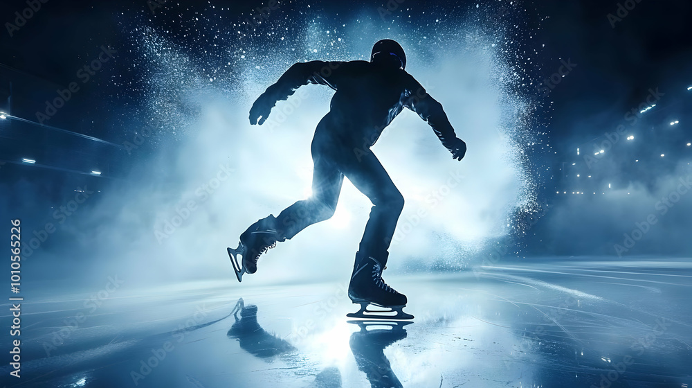 Ice Skating in the Winter: Graceful Moves on Frozen Water Ice Skating in the Winter: Graceful Moves on Frozen Water