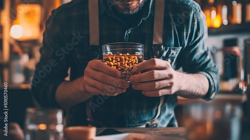 Coffee Beans in a Glass: A Barista's Perspective photo