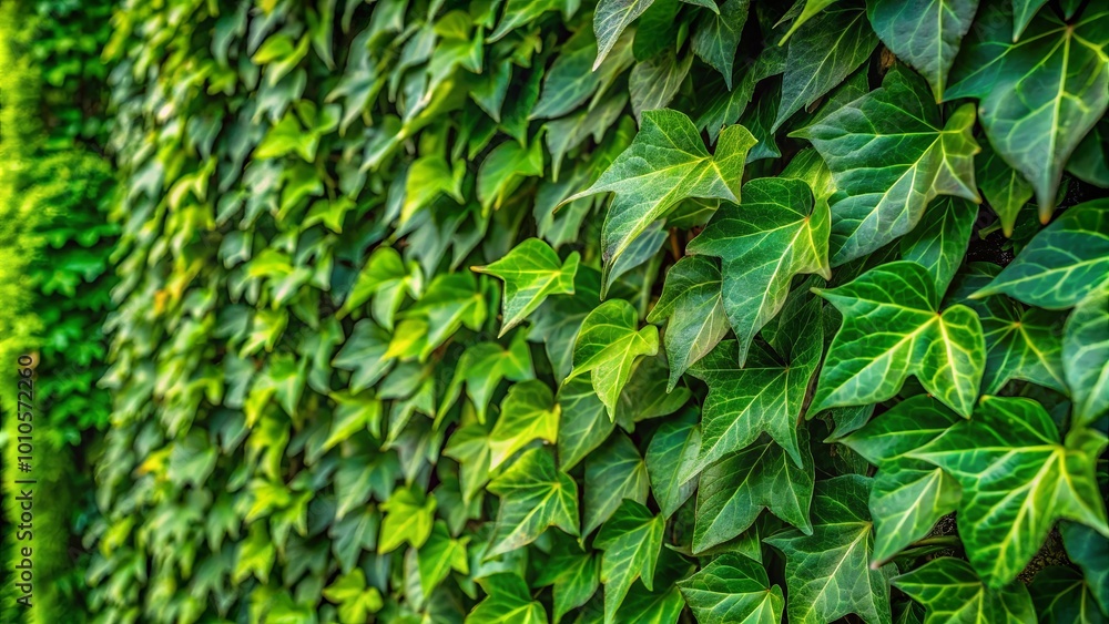 A lush tapestry of vibrant green leaves, showcasing nature's intricate design, a testament to the beauty of simple forms A lush tapestry of vibrant green leaves, showcasing nature's intricate design, a testament to the beauty of simple forms