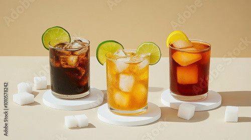 fancy and simply photograph fresh iced beverages 