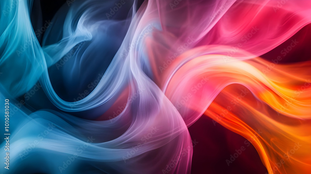 Abstract Swirling Colors Abstract Swirling Colors