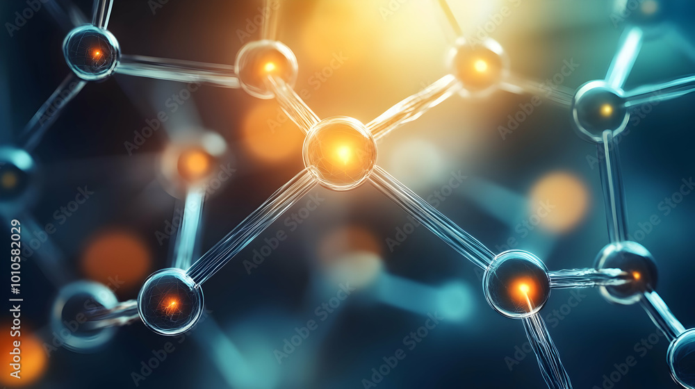 Abstract Molecular Structure Abstract Molecular Structure