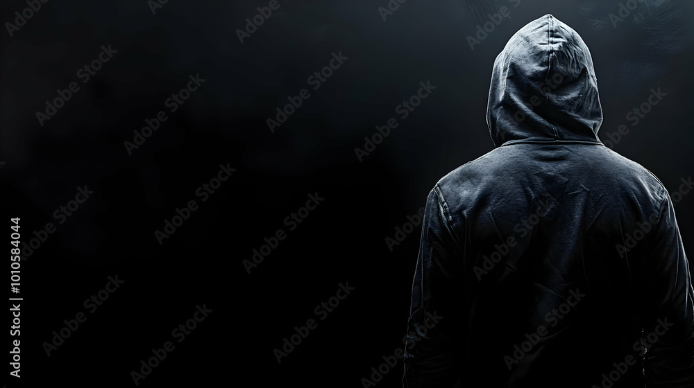 Mysterious Figure in a Hoodie Mysterious Figure in a Hoodie