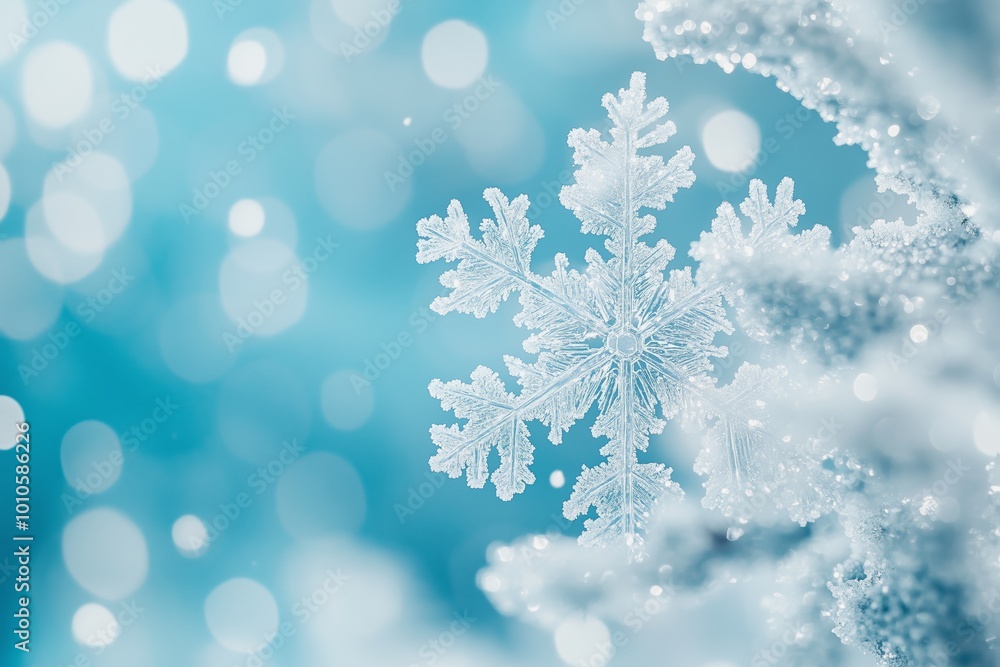 beautiful winter landscapes with snowflakes bokeh background beautiful winter landscapes with snowflakes bokeh background