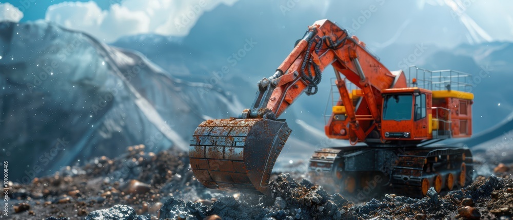 Heavy Machinery for Mineral Extraction in Action Heavy Machinery for Mineral Extraction in Action