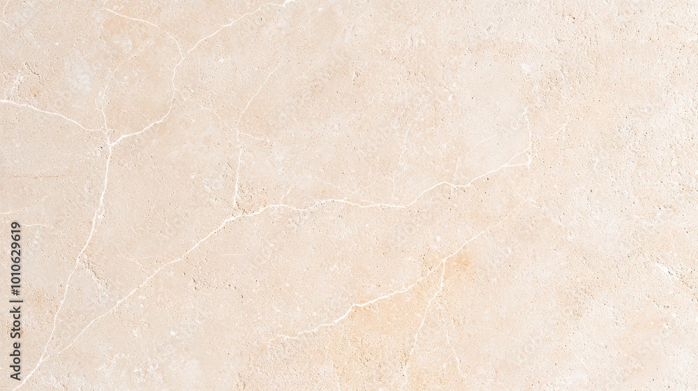 Fototapeta premium Beige Concrete Wall Texture with Natural Veins Background Design Interior Architectur