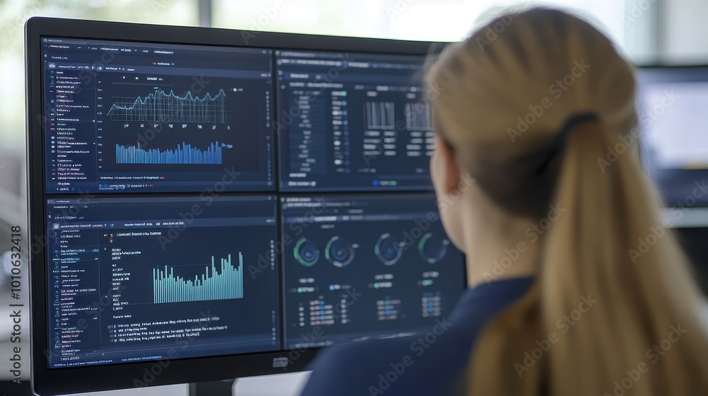 Analyzing Financial Data on Multiple Computer Screens Analyzing Financial Data on Multiple Computer Screens