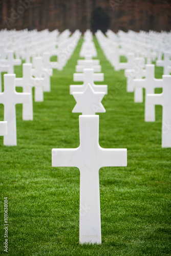 Luxembourg American Cemetery, Military cemetery in Luxembourg City, Luxembourg, Second World War American Military War Cemetery