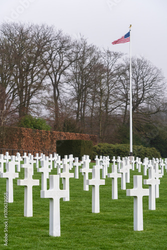 Luxembourg American Cemetery, Military cemetery in Luxembourg City, Luxembourg, Second World War American Military War Cemetery photo