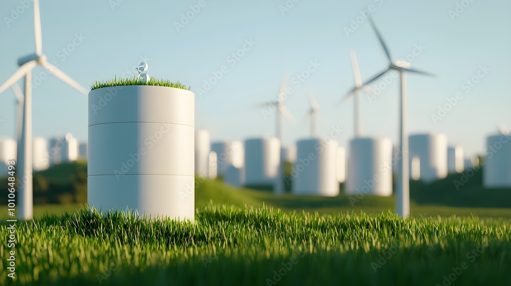 Wind Turbine Energy Field Wind Turbine Energy Field