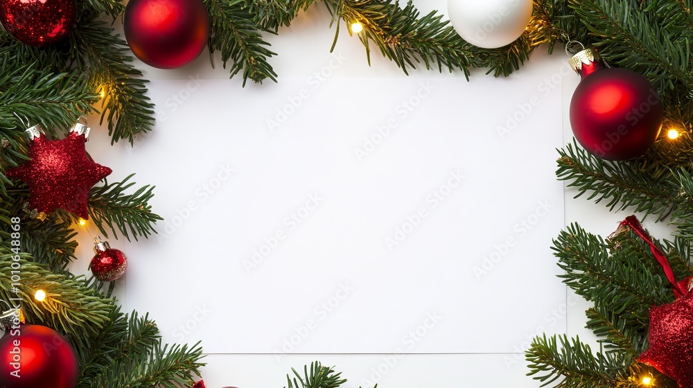 Christmas New Year background. Festive Xmas composition Christmas New Year background. Festive Xmas composition