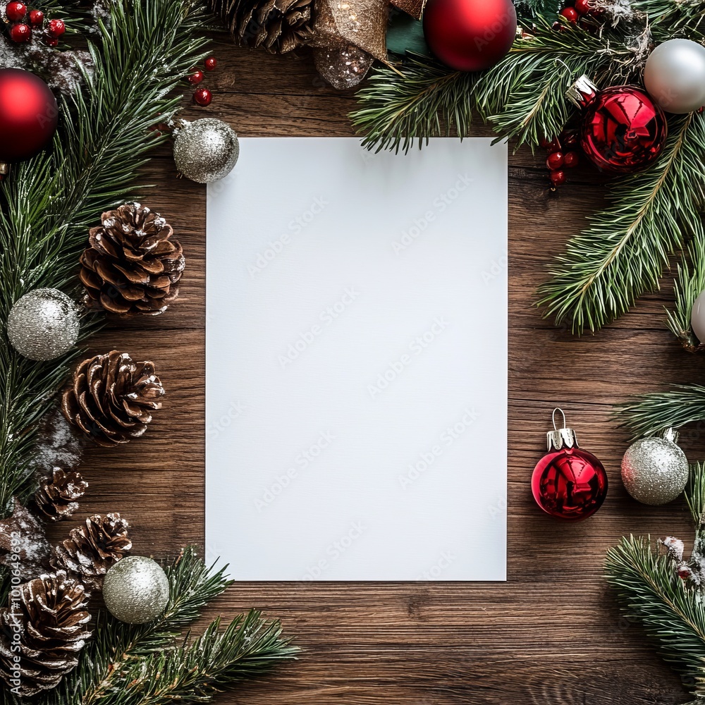 Christmas New Year background. Festive Xmas composition Christmas New Year background. Festive Xmas composition