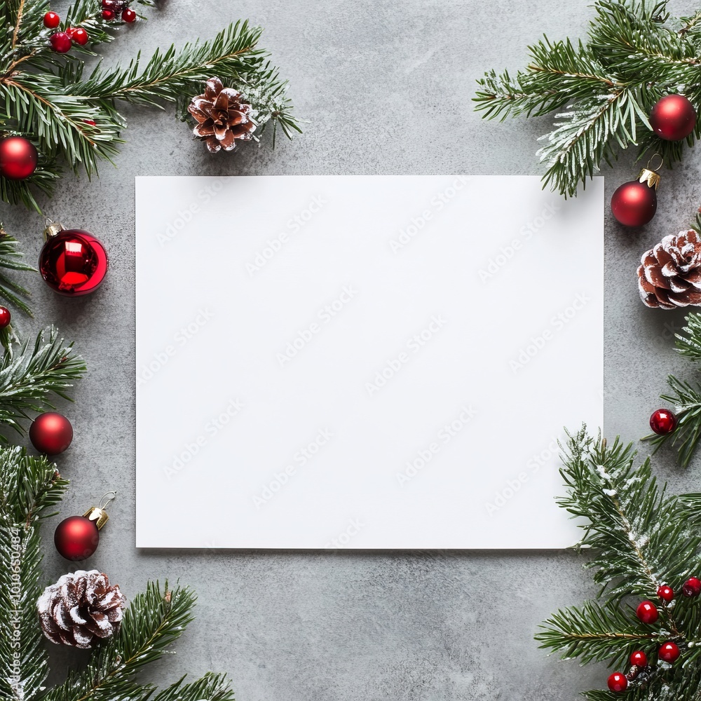 Christmas New Year background. Festive Xmas composition Christmas New Year background. Festive Xmas composition