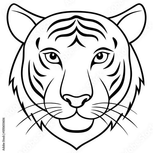 head of a tiger