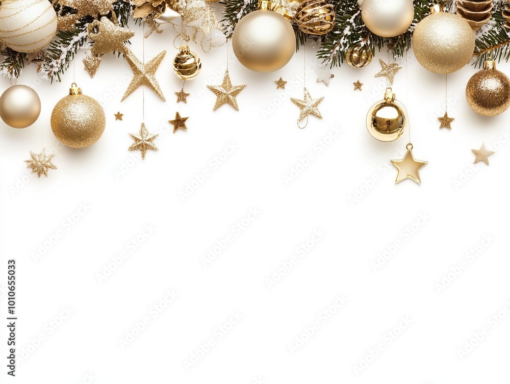 Christmas New Year background. Festive Xmas composition Christmas New Year background. Festive Xmas composition