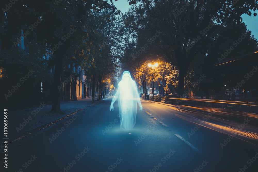spirit in the middle of a street spirit in the middle of a street