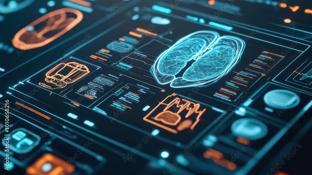 Holographic wellness coach, personalized virtual health plan, futuristic digital consultation Holographic wellness coach, personalized virtual health plan, futuristic digital consultation