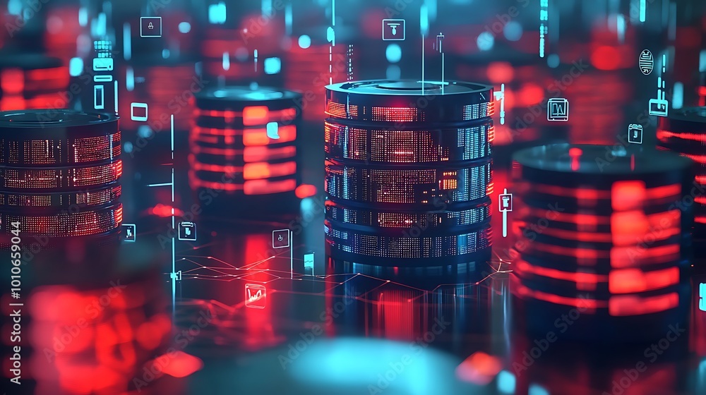 Secure data management and backup solutions visualized through conceptual server uploads. Secure data management and backup solutions visualized through conceptual server uploads.