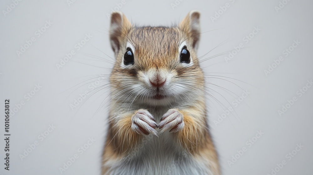 A close-up of a cute squirrel with a curious expression. A close-up of a cute squirrel with a curious expression.