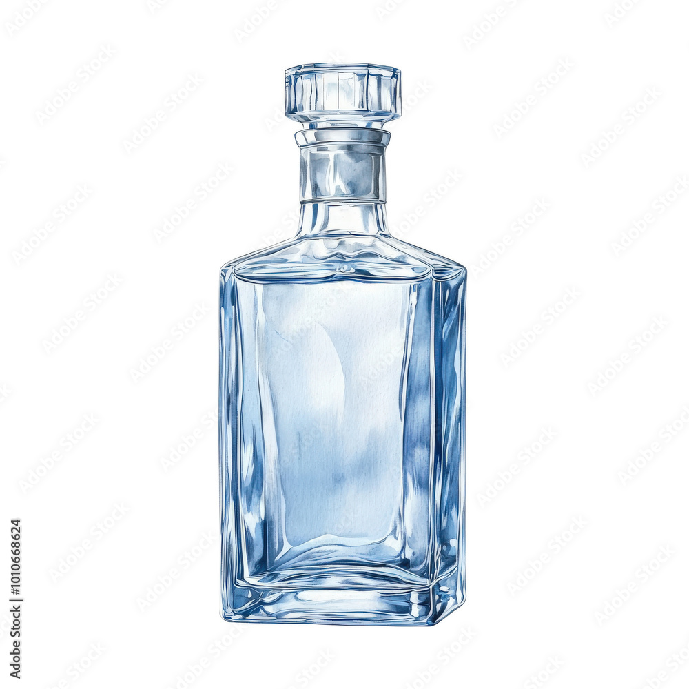 Elegant Glass Bottle for Potions and Liquids Elegant Glass Bottle for Potions and Liquids