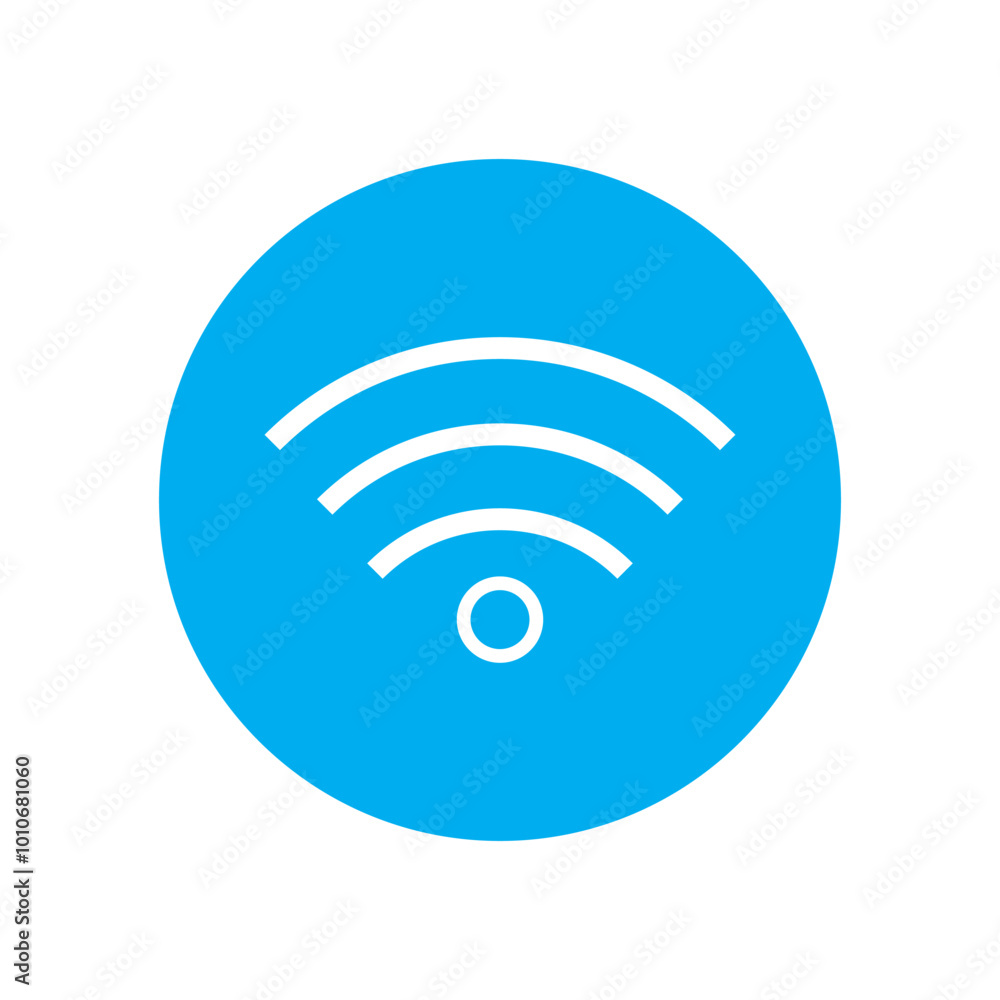 wifi line icon isolated on white background wifi line icon isolated on white background