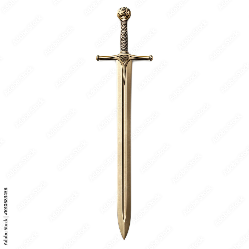 Realistic Elven Sword in Photography Style Realistic Elven Sword in Photography Style