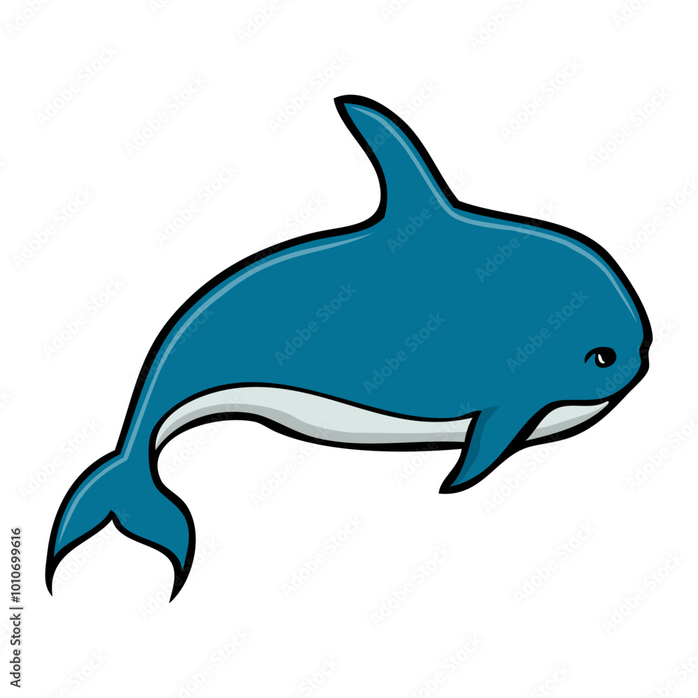 Fototapeta premium whale vector illustration